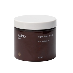 UDDO Cukrowy peeling do ciała z olejem Tsubaki 200ml